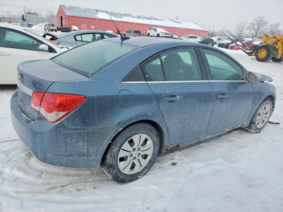 74002755 :رقم المزاد ، 1G1PF5SC9C7356887 vin ، 2012 Chevrolet Cruze Lt مزاد بيع