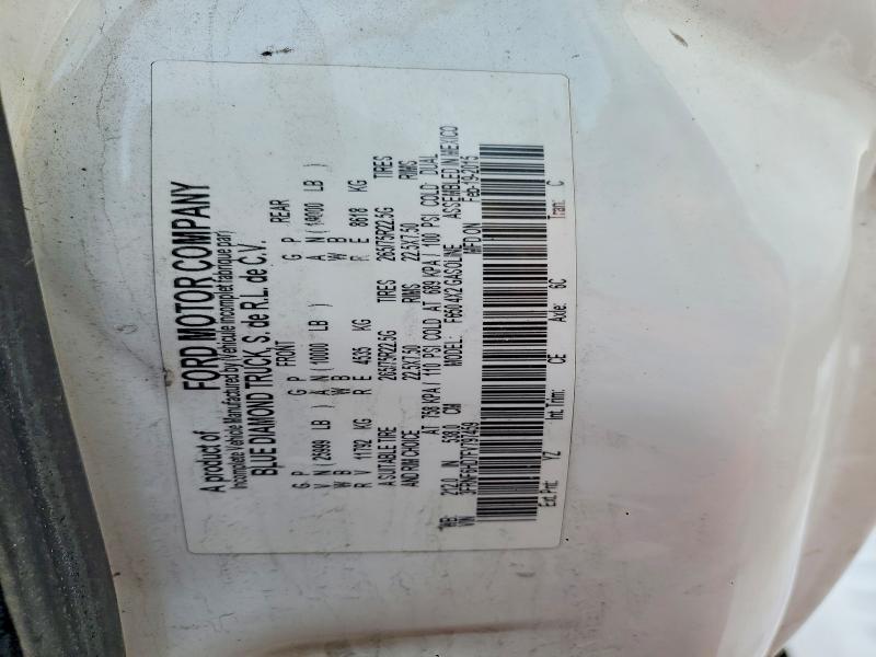 2015 Ford F650 Super მანქანა იყიდება აუქციონზე, vin: 3FRNF6HD7FV797459, აუქციონის ნომერი: 76154585