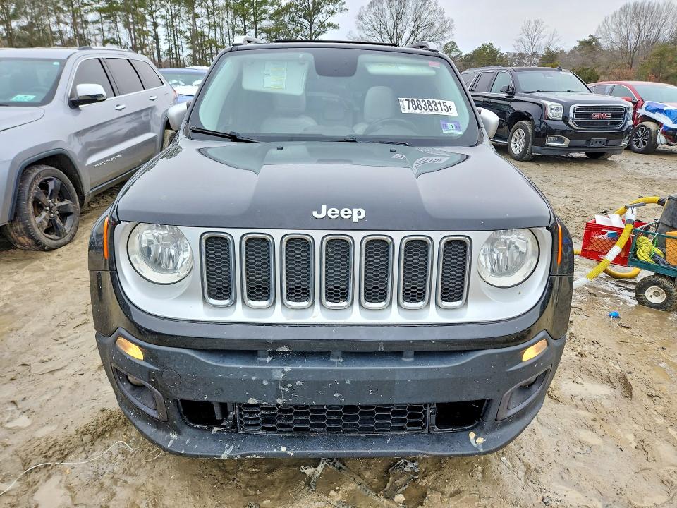 2016 Jeep Renegade მანქანა იყიდება აუქციონზე, vin: ZACCJBDT1GPE10627, აუქციონის ნომერი: 78838315