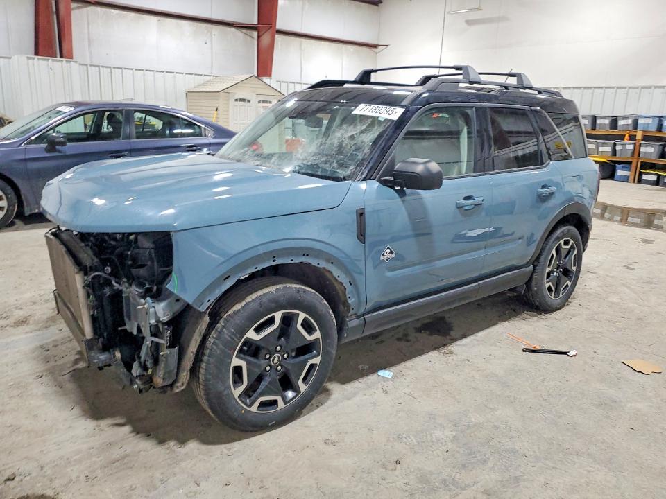 Auction sale of the 2021 Ford Bronco Sport, vin: 3FMCR9C63MRA80872, lot number: 77180395