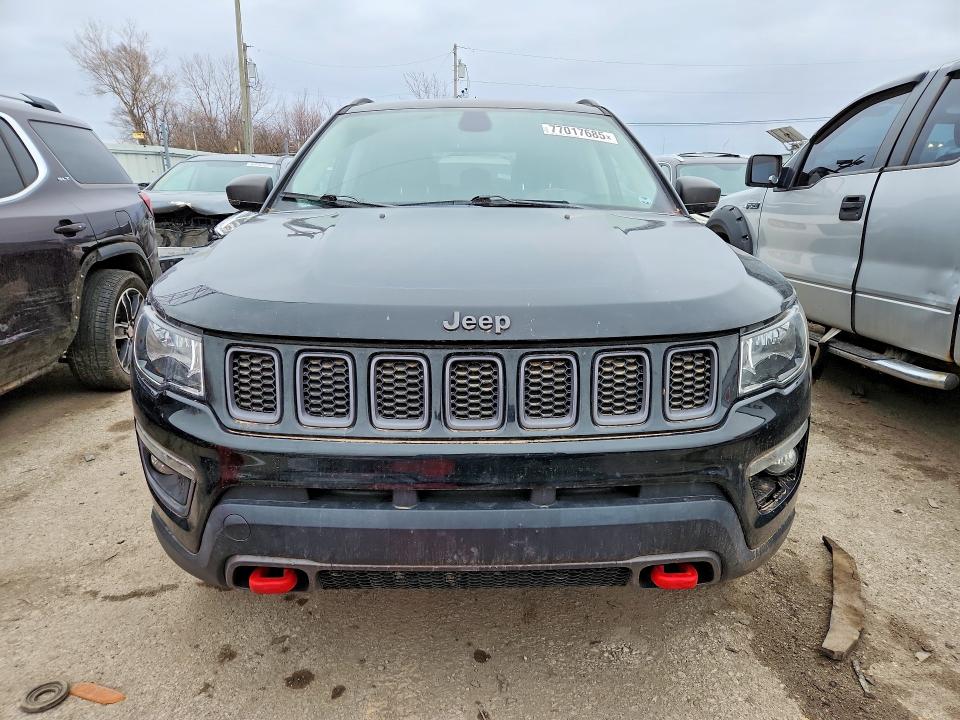 2018 Jeep Compass მანქანა იყიდება აუქციონზე, vin: 3C4NJDDB1JT485839, აუქციონის ნომერი: 77017685