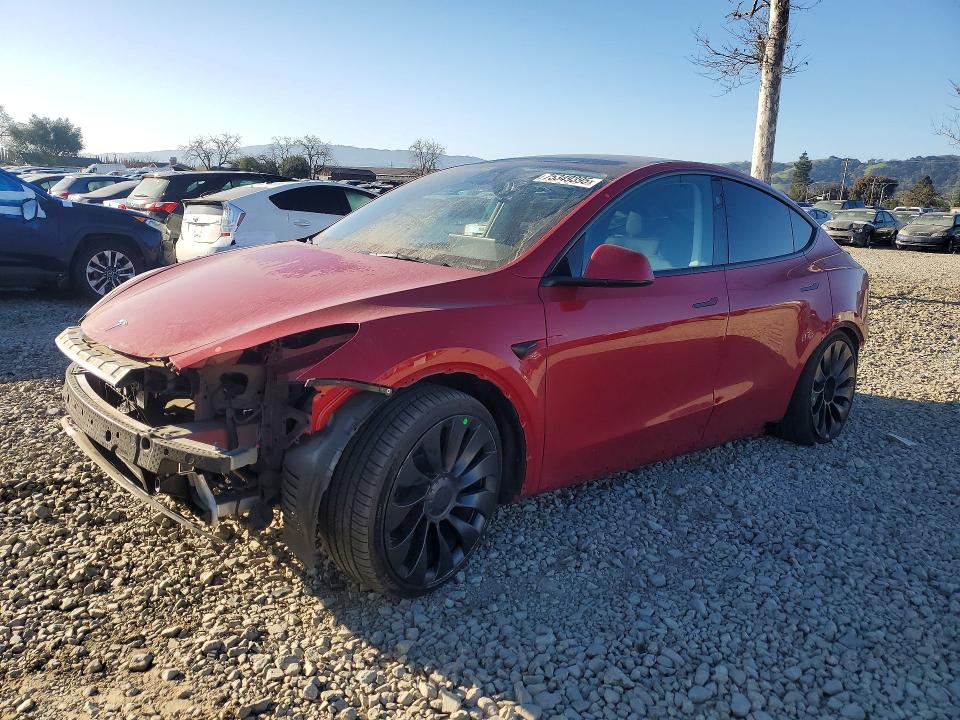 Продажа на аукционе авто 2023 Tesla Model Y, vin: 7SAYGDEF7PF838205, номер лота: 75349395