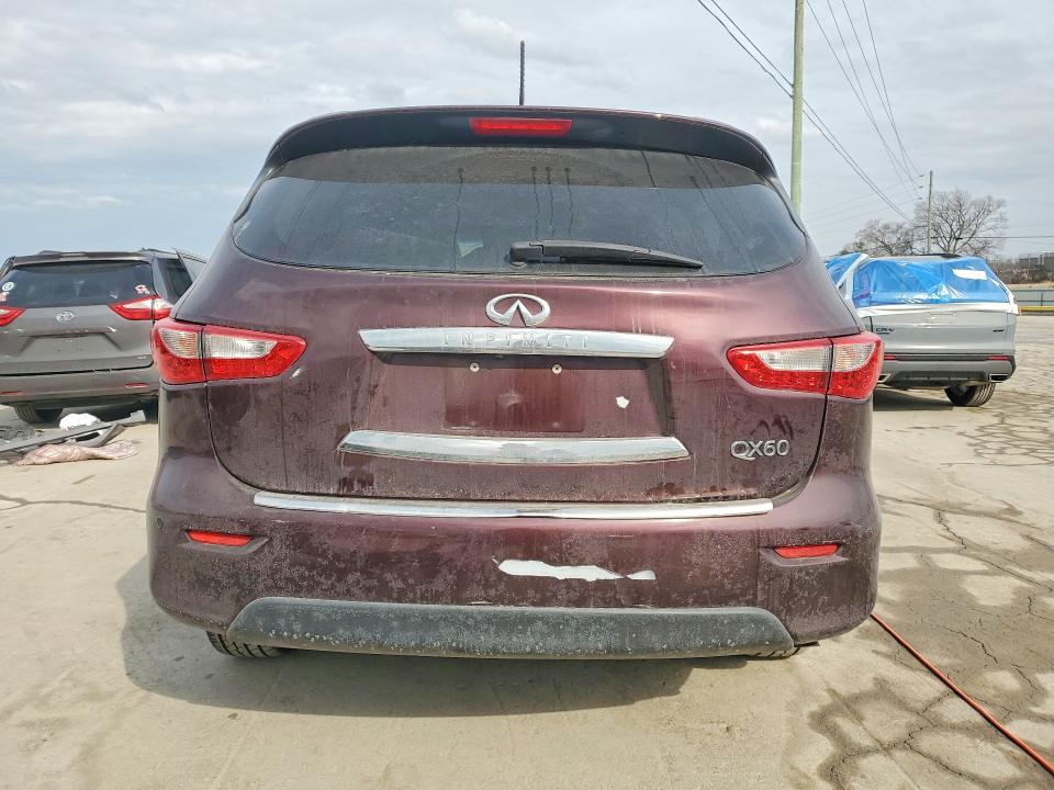 Продажа на аукционе авто 2014 Infiniti Qx60, vin: 5N1AL0MM8EC510574, номер лота: 75815265