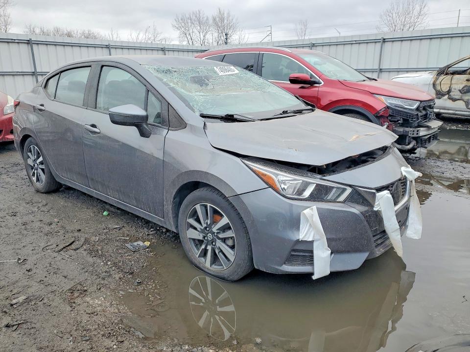 74098405 :رقم المزاد ، 3N1CN8EV3ML863372 vin ، 2021 Nissan Versa مزاد بيع