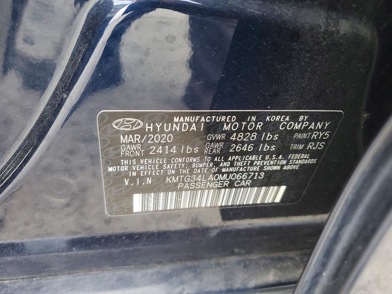 Auction sale of the 2021 Genesis G70, vin: KMTG34LA0MU066713, lot number: 78048035
