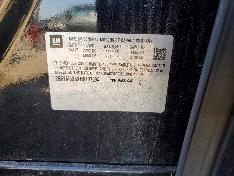 Продажа на аукционе авто 2017 Cadillac Xts, vin: 2G61M5S3XH9187894, номер лота: 79398485