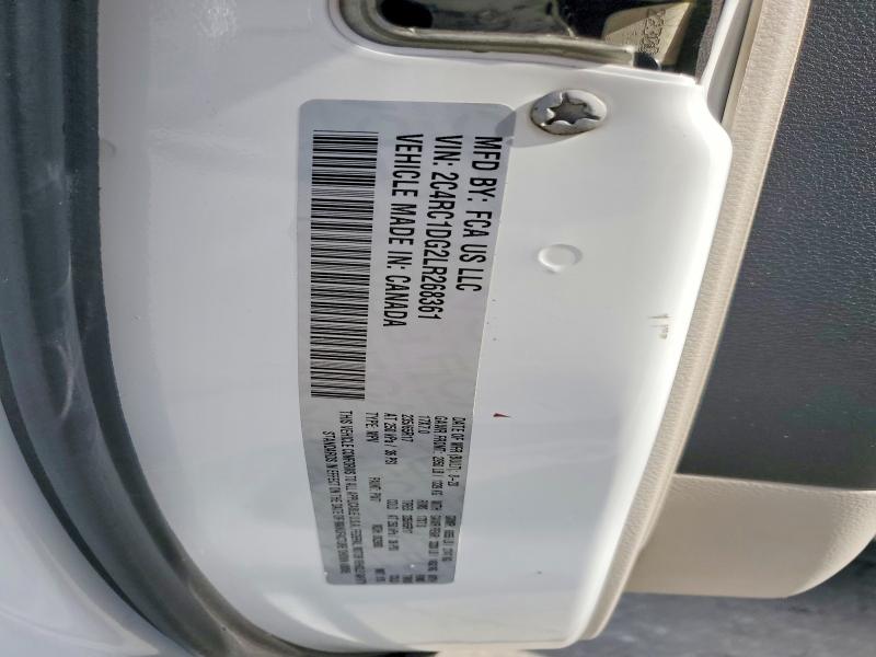 Продажа на аукционе авто 2020 Chrysler Voyager, vin: 2C4RC1DG2LR268361, номер лота: 76488125