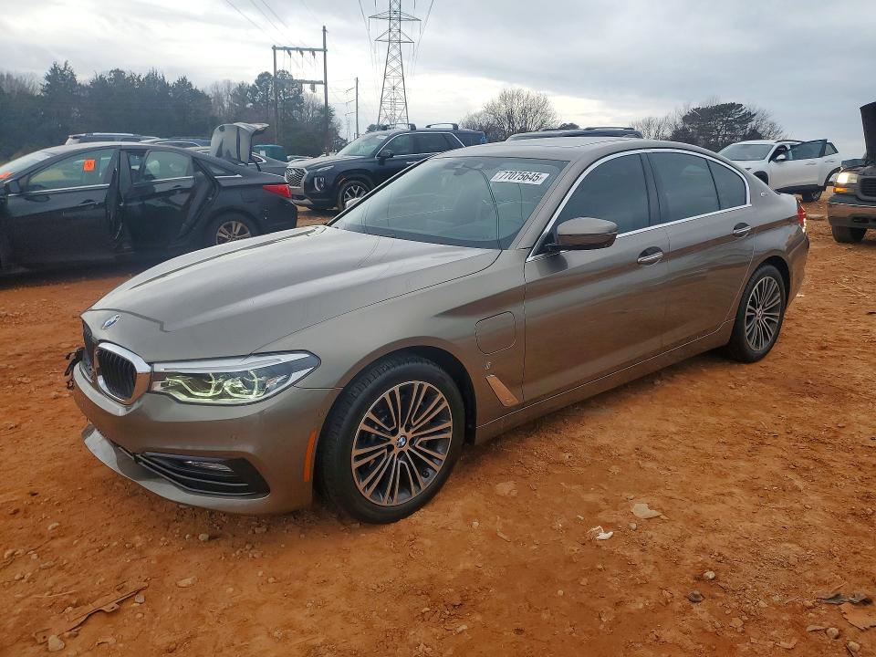 2018 Bmw 530xe მანქანა იყიდება აუქციონზე, vin: WBAJB1C58JB374757, აუქციონის ნომერი: 77075645