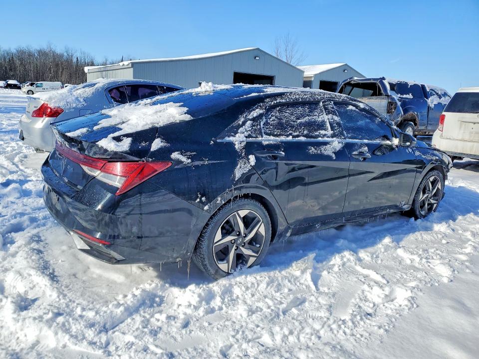 2021 Hyundai Elantra მანქანა იყიდება აუქციონზე, vin: KMHLN4AG2MU100581, აუქციონის ნომერი: 72992505