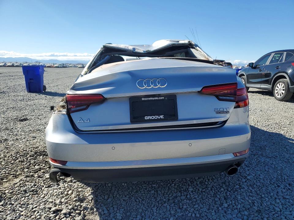 2017 Audi A4 მანქანა იყიდება აუქციონზე, vin: WAUANAF43HN001743, აუქციონის ნომერი: 79115455