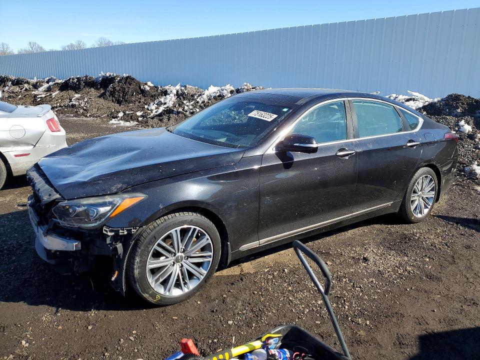 2018 Genesis G80 მანქანა იყიდება აუქციონზე, vin: KMHGN4JE4JU245925, აუქციონის ნომერი: 75163225