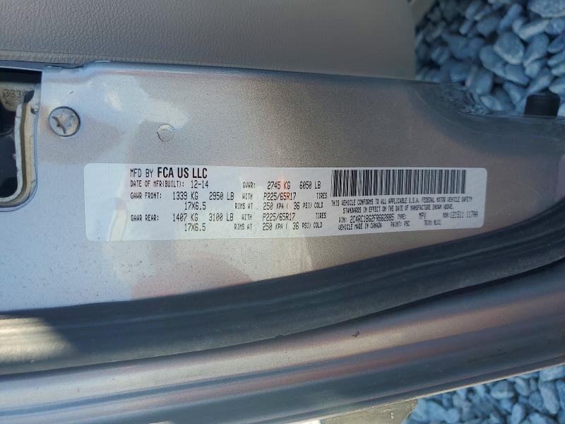 Продажа на аукционе авто 2015 Chrysler Town & Country, vin: 2C4RC1BG2FR662885, номер лота: 78407895