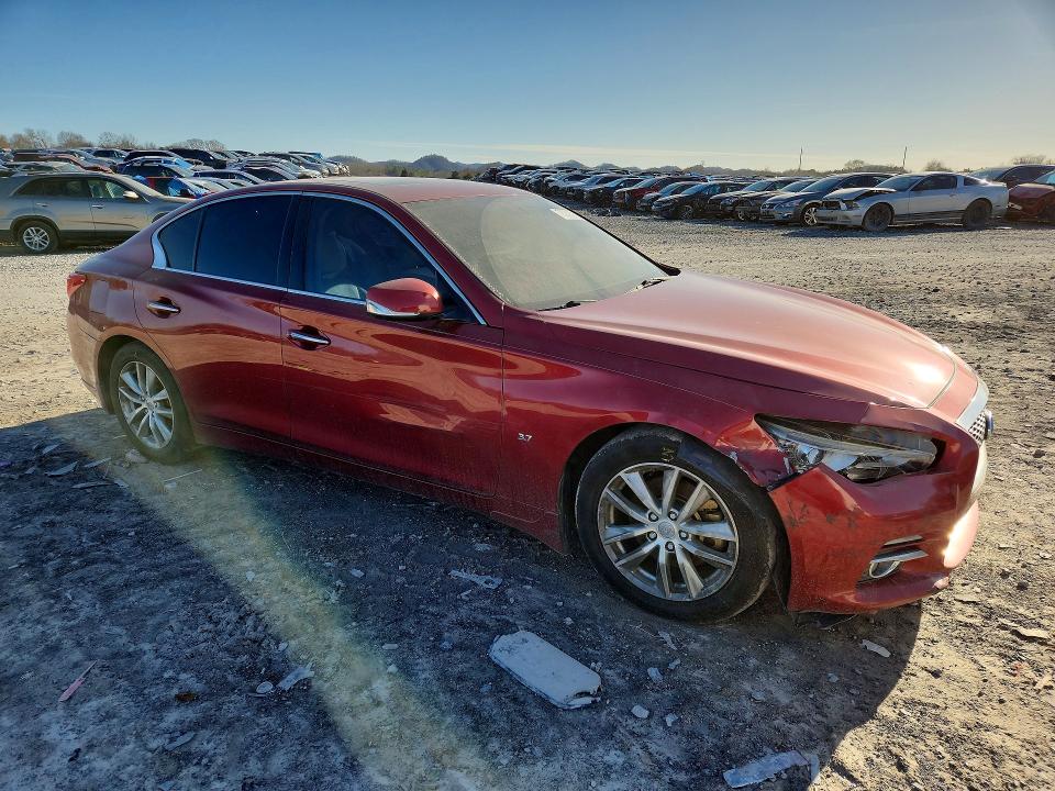 Продажа на аукционе авто 2014 Infiniti Q50, vin: JN1BV7AP4EM680535, номер лота: 78339325