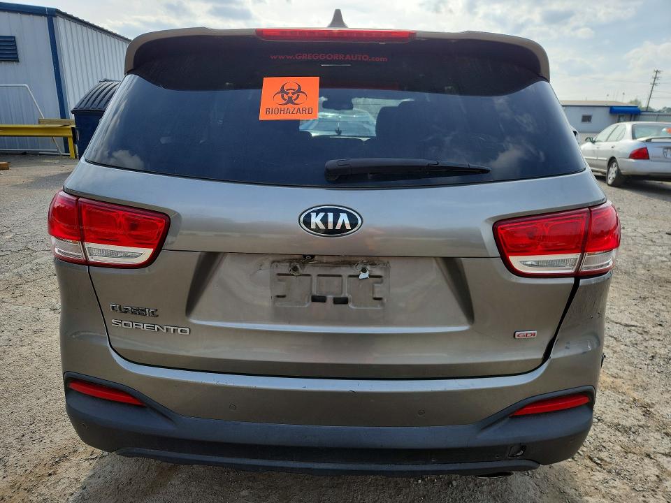 78909605 :رقم المزاد ، 5XYPG4A30GG076073 vin ، 2016 Kia Sorento مزاد بيع