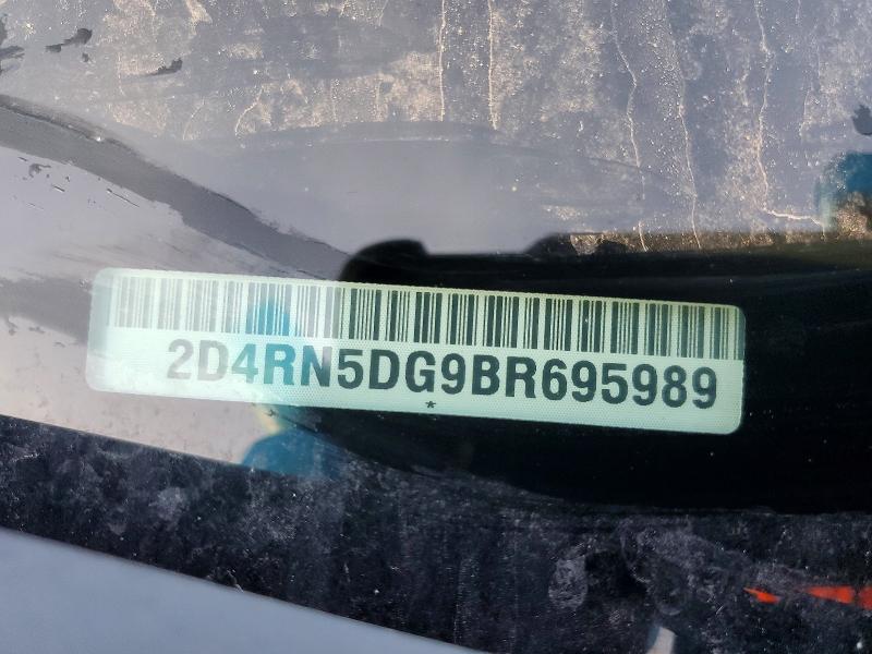 78793455 :رقم المزاد ، 2D4RN5DG9BR695989 vin ، 2011 Dodge Grand Caravan مزاد بيع