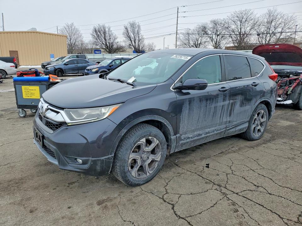 2018 Honda Cr-v Ex მანქანა იყიდება აუქციონზე, vin: 7FARW2H57JE005365, აუქციონის ნომერი: 76226715