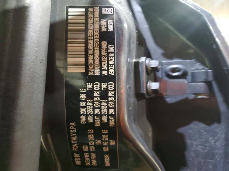 2023 Jeep Renegade მანქანა იყიდება აუქციონზე, vin: ZACNJDE1XPPP44069, აუქციონის ნომერი: 77556665