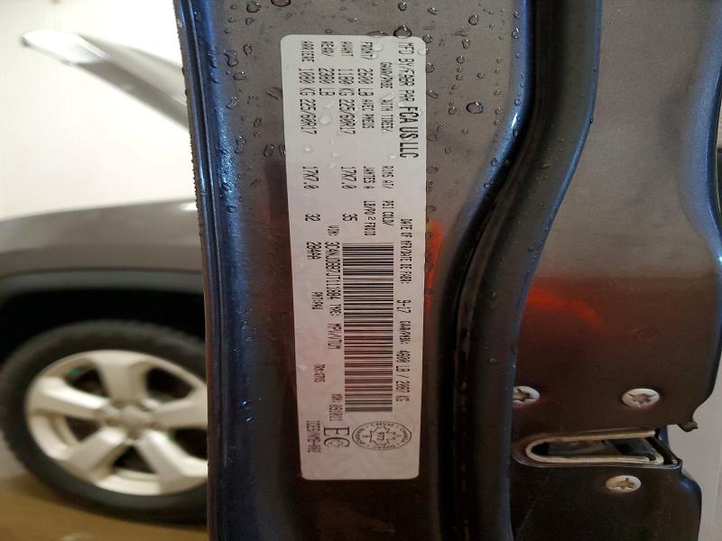 2018 Jeep Compass მანქანა იყიდება აუქციონზე, vin: 3C4NJDBB7JT111884, აუქციონის ნომერი: 77126615