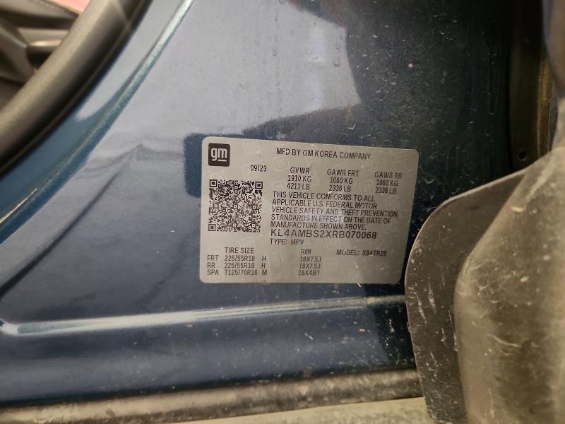 2024 Buick Encore Gx მანქანა იყიდება აუქციონზე, vin: KL4AMBS2XRB070068, აუქციონის ნომერი: 78151135