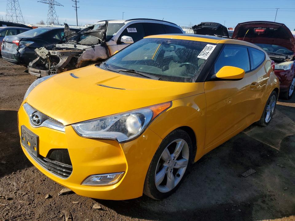 Продажа на аукционе авто 2014 Hyundai Veloster, vin: KMHTC6AD0EU190466, номер лота: 76821995