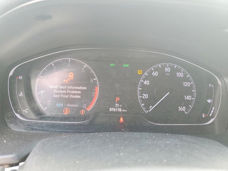 2019 Honda Accord მანქანა იყიდება აუქციონზე, vin: 1HGCV1F56KA050651, აუქციონის ნომერი: 76866175