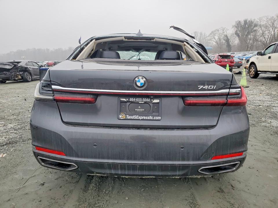 2021 Bmw 740 მანქანა იყიდება აუქციონზე, vin: WBA7T2C07MCE44073, აუქციონის ნომერი: 75499685