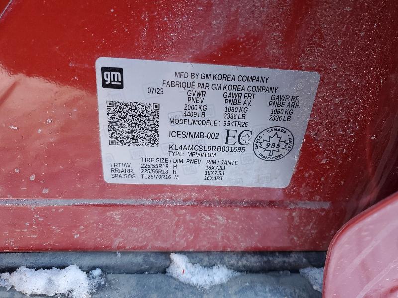 Aukcja sprzedaży 2024 Buick Encore Gx, vin: KL4AMCSL9RB031695, numer aukcji: 74382965