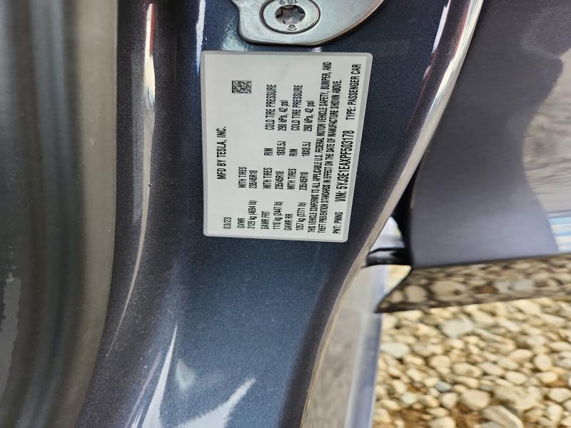 Aukcja sprzedaży 2023 Tesla Model 3, vin: 5YJ3E1EAXPF503178, numer aukcji: 78344115