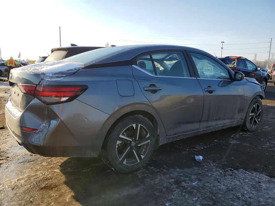 2025 Nissan Sentra Sv მანქანა იყიდება აუქციონზე, vin: 3N1AB8CV2SY327600, აუქციონის ნომერი: 75272065