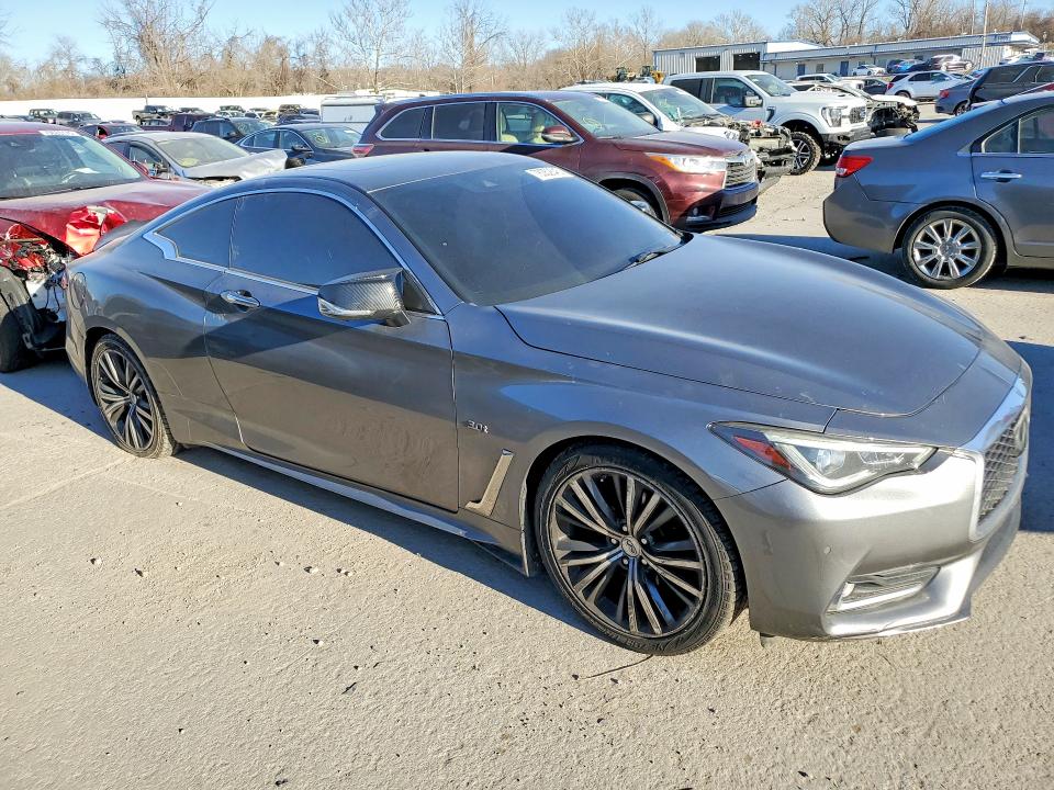2017 Infiniti Q60 მანქანა იყიდება აუქციონზე, vin: JN1EV7EL5HM554032, აუქციონის ნომერი: 78352645