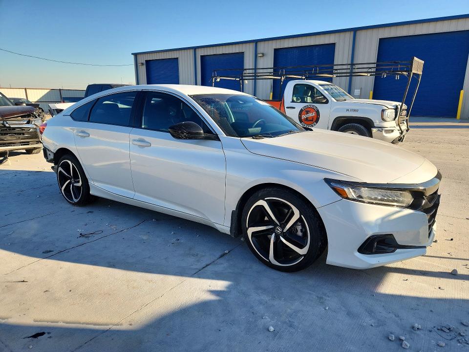 2021 Honda Accord მანქანა იყიდება აუქციონზე, vin: 1HGCV1F37MA096765, აუქციონის ნომერი: 78745065