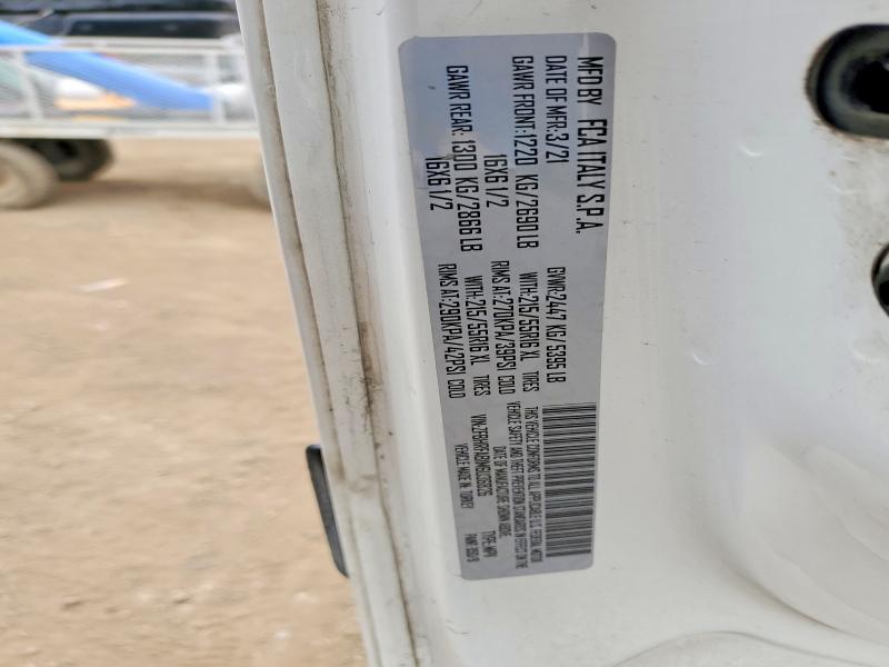 75750365 :رقم المزاد ، ZFBHRFAB1M6U36826 vin ، 2021 Ram Promaster City مزاد بيع
