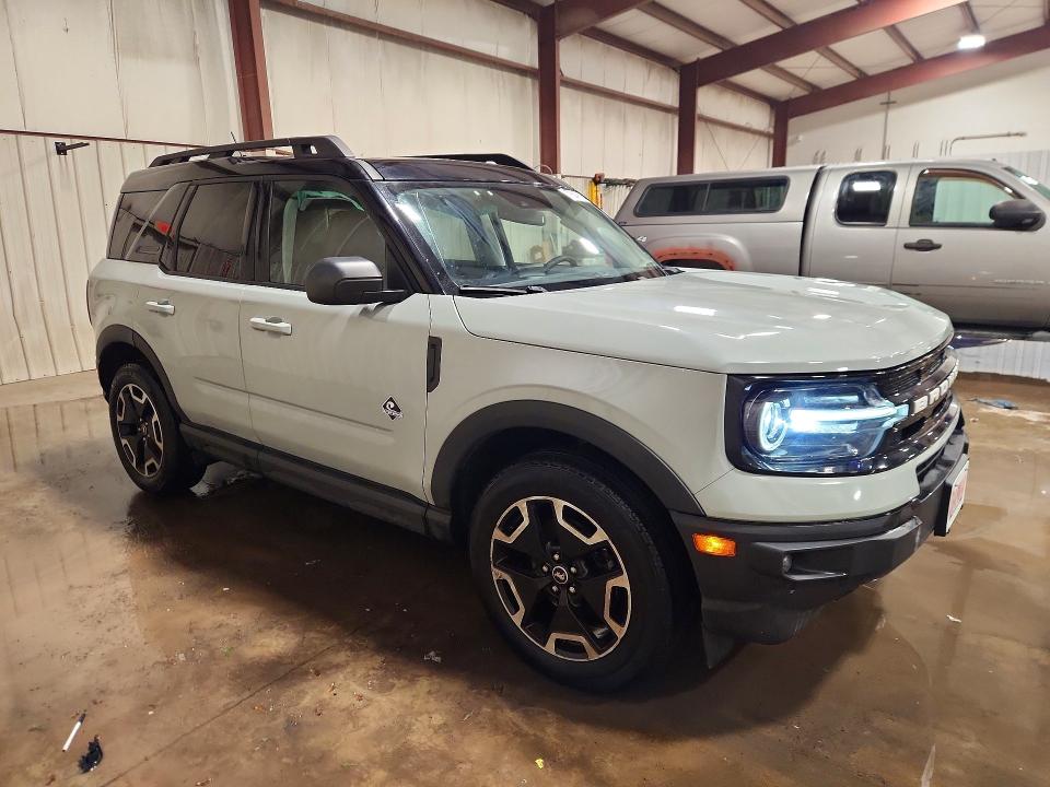 76647455 :رقم المزاد ، 3FMCR9C66NRD56530 vin ، 2022 Ford Bronco Sport مزاد بيع