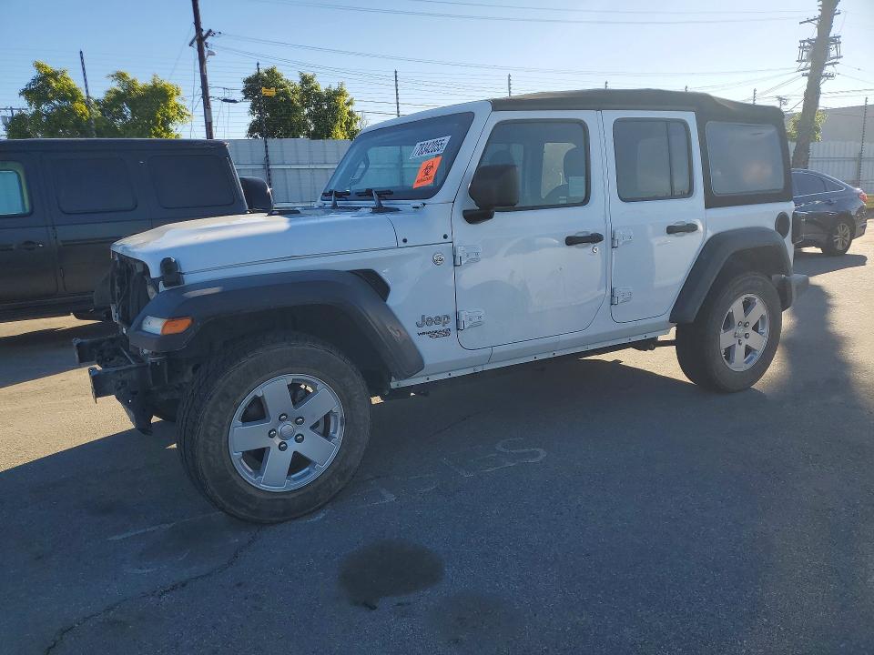Продажа на аукционе авто 2018 Jeep Wrangler Unlimited, vin: 1C4HJXDG4JW187743, номер лота: 78342055