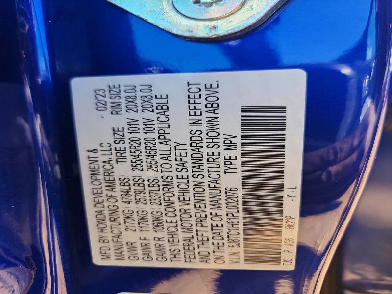 Aukcja sprzedaży 2023 Acura Rdx, vin: 5J8TC1H61PL002076, numer aukcji: 79258365