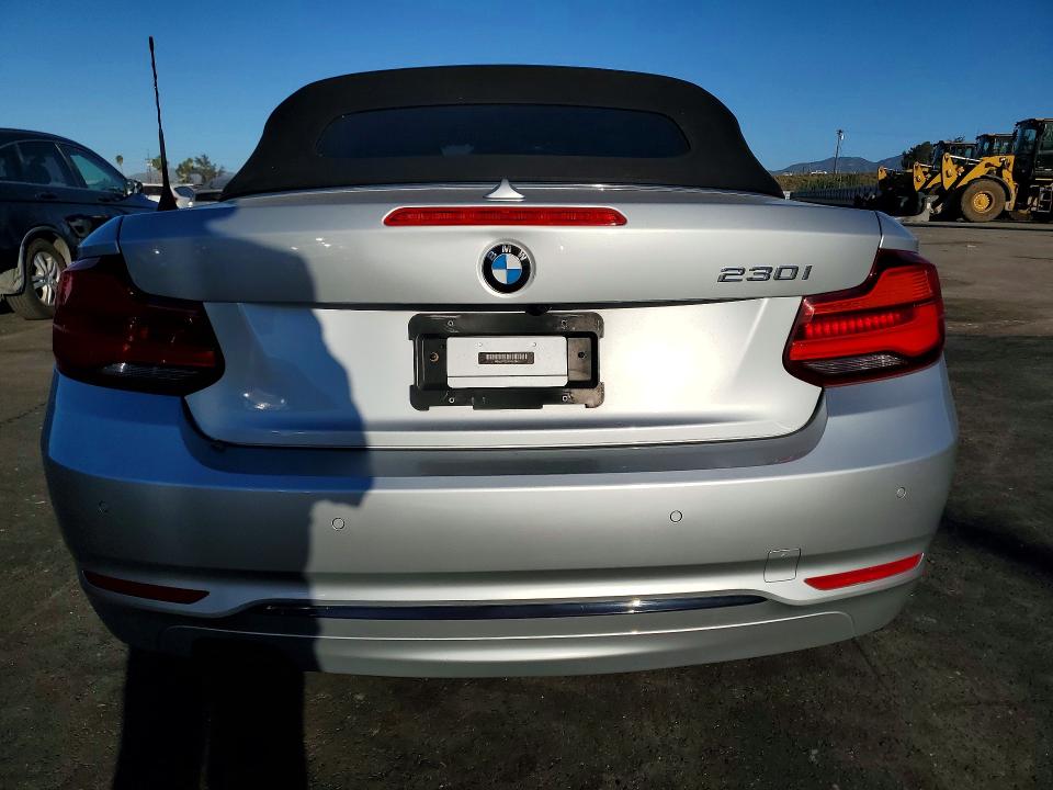 2018 Bmw 230i მანქანა იყიდება აუქციონზე, vin: WBA2M7C53JVA97647, აუქციონის ნომერი: 76221845