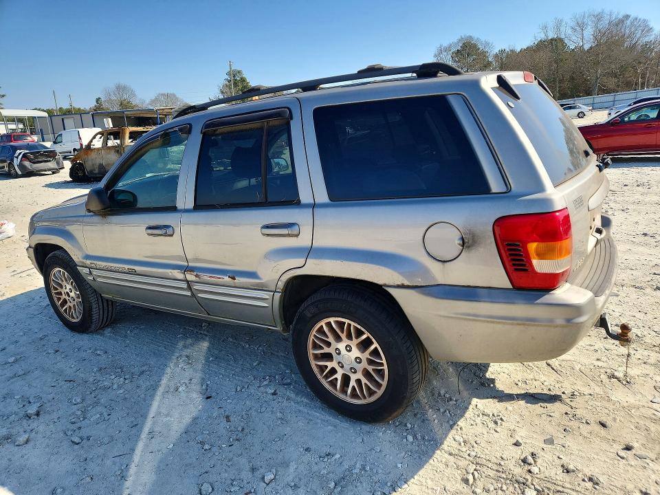 2001 Jeep Grand Cherokee მანქანა იყიდება აუქციონზე, vin: 1J4GX58N51C628797, აუქციონის ნომერი: 76588025