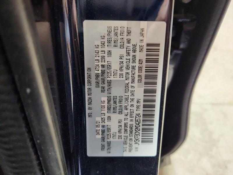 76320245 :رقم المزاد ، JM3KFBCM2M0426724 vin ، 2021 Mazda Cx-5 مزاد بيع
