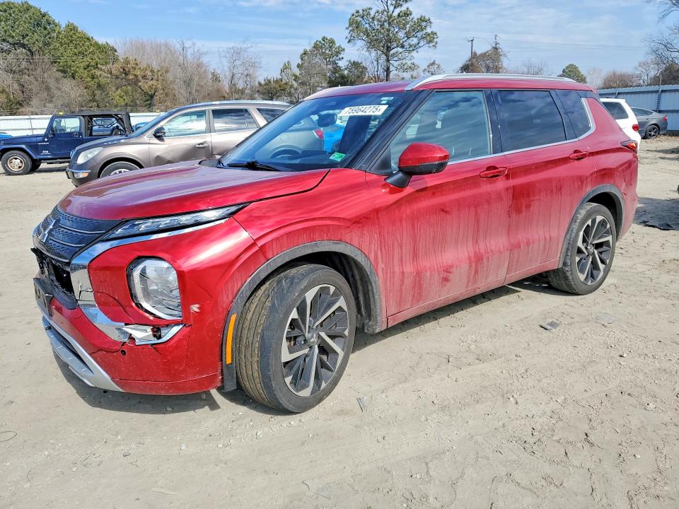 Продаж на аукціоні авто 2022 Mitsubishi Outlander, vin: JA4J3VA86NZ023020, номер лоту: 75964275