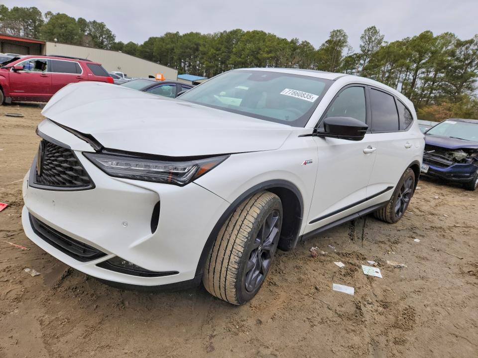 Auction sale of the 2022 Acura Mdx, vin: 5J8YE1H02NL050520, lot number: 77860835
