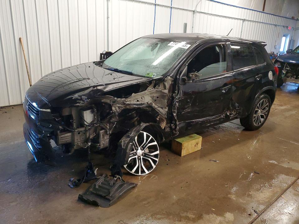 2016 Mitsubishi Outlander Sport მანქანა იყიდება აუქციონზე, vin: JA4AP3AW5GZ041597, აუქციონის ნომერი: 77400865