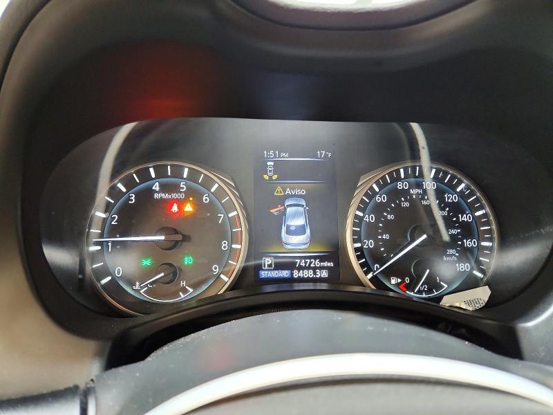 76041495 :رقم المزاد ، JN1EV7AR7KM554034 vin ، 2019 Infinity Q50 مزاد بيع