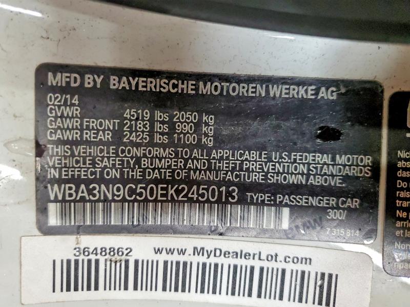 Продаж на аукціоні авто 2014 Bmw Motorrad 428, vin: WBA3N9C50EK245013, номер лоту: 79285735
