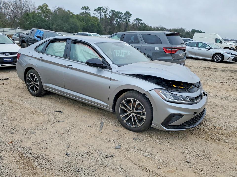 77317495 :رقم المزاد ، 3VWBX7BU3SM076029 vin ، 2025 Volkswagen Jetta مزاد بيع