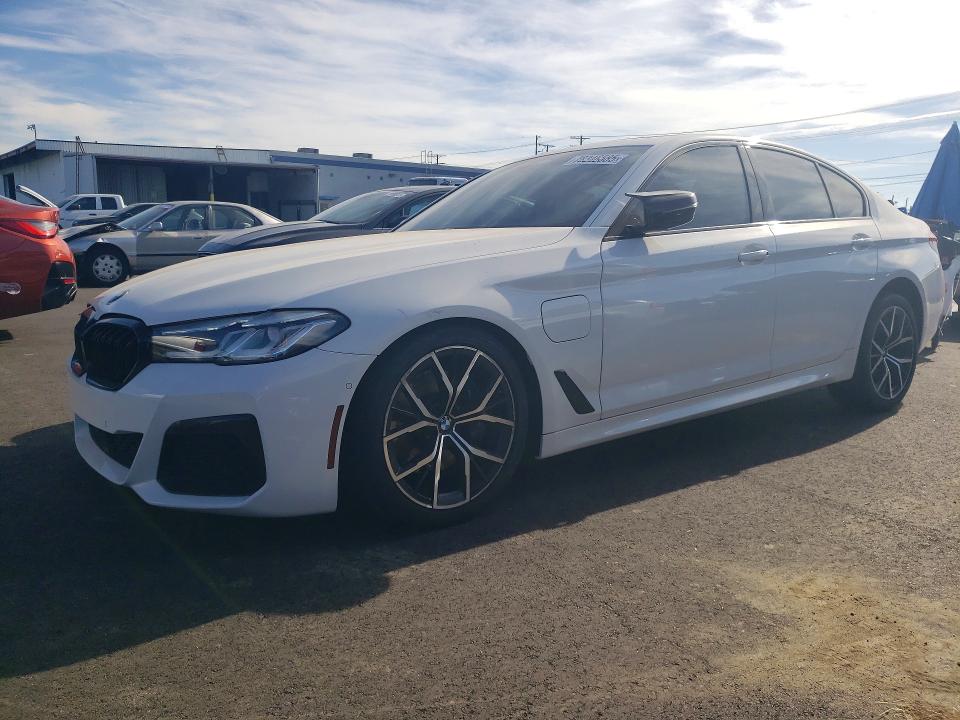 2021 Bmw 530e მანქანა იყიდება აუქციონზე, vin: WBA13AG06MCF92046, აუქციონის ნომერი: 78346585