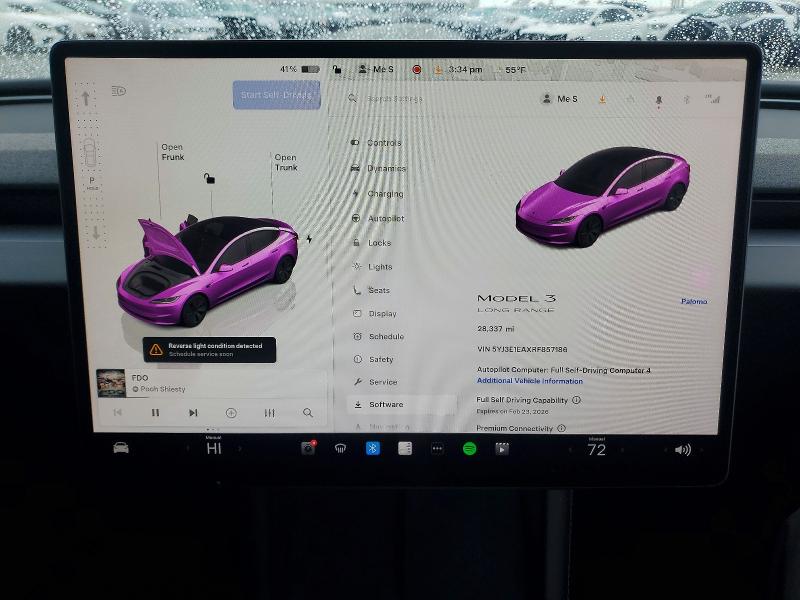 Продаж на аукціоні авто 2024 Tesla Model 3, vin: 5YJ3E1EAXRF857186, номер лоту: 77741985