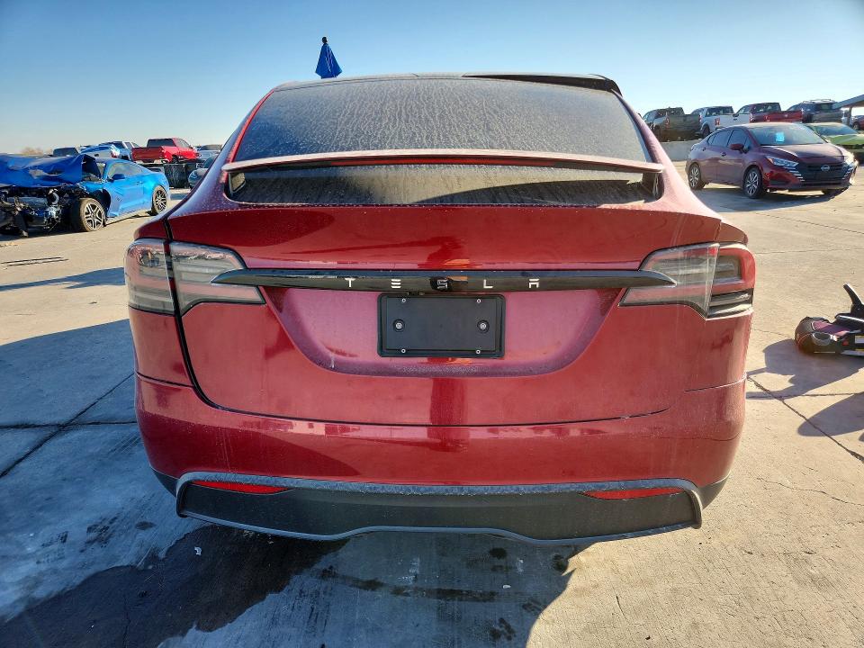 Продажа на аукционе авто 2025 Tesla Model X, vin: 7SAXCBE53SF465868, номер лота: 77201835