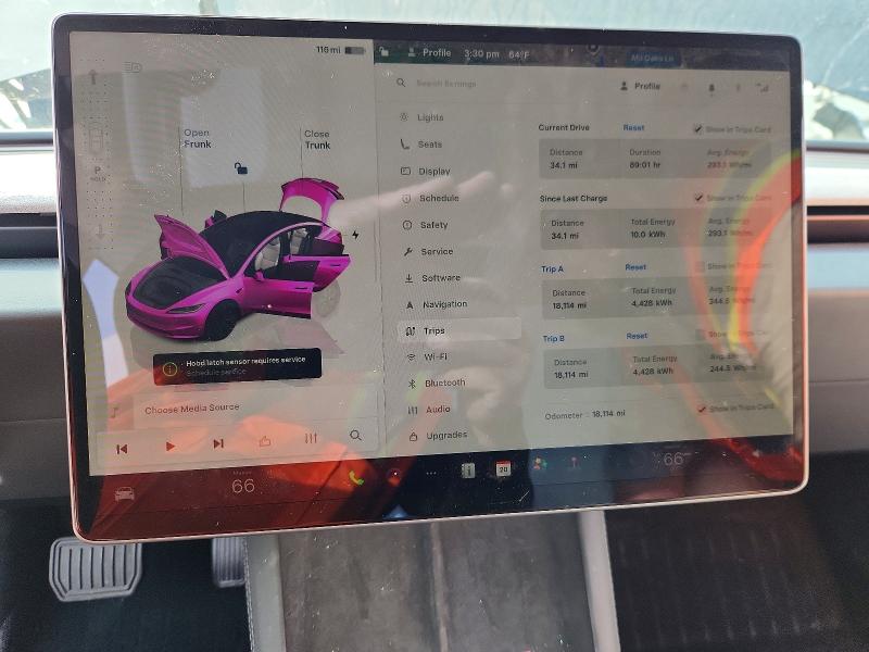 78324045 :رقم المزاد ، 5YJ3E1EA3SF980639 vin ، 2025 Tesla Model 3 مزاد بيع