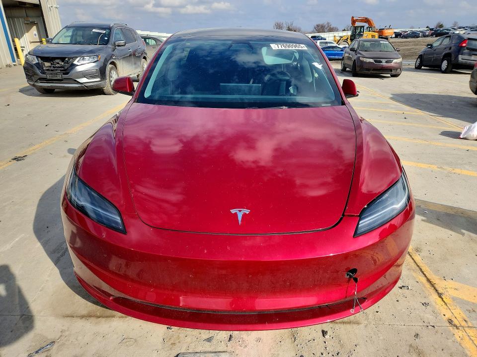 Продажа на аукционе авто 2024 Tesla Model 3, vin: 5YJ3E1EA8RF729514, номер лота: 77690965