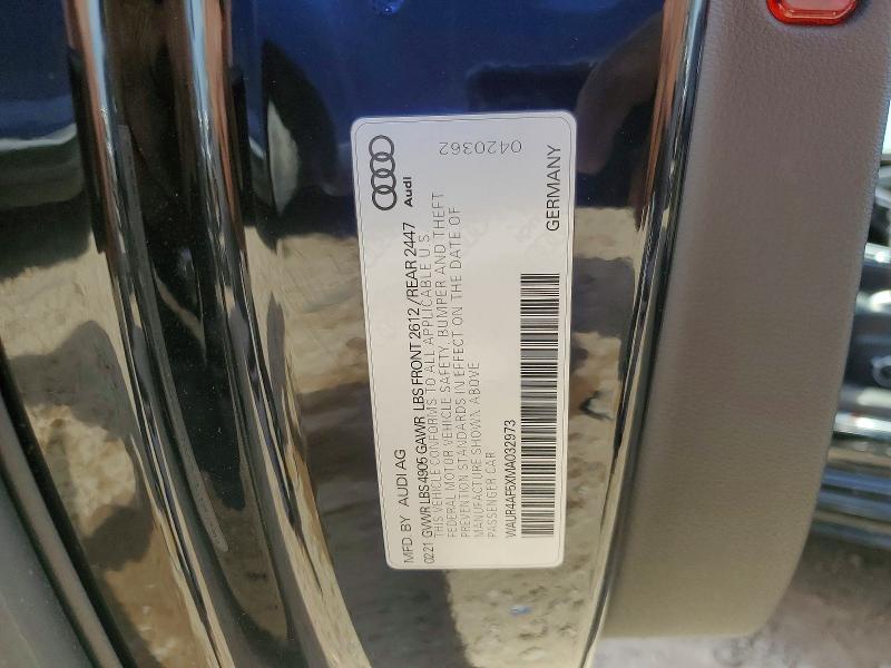 Aukcja sprzedaży 2021 Audi S5, vin: WAUR4AF5XMA032973, numer aukcji: 78875255